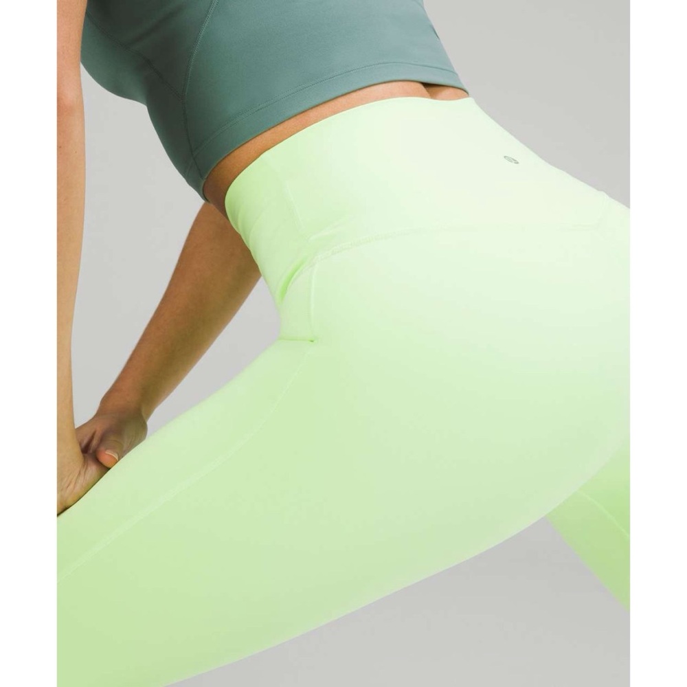Lululemon align high-rise pant‎ 28" in faded zap 12
